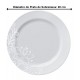 Prato Avulso Sobremesa 20cm Capri Madri Porcelana Germer